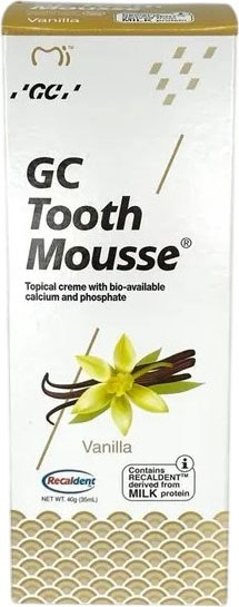 Изображение товара Гель для укрепления эмали GC Tooth Mousse / 17172 (40г, ваниль)