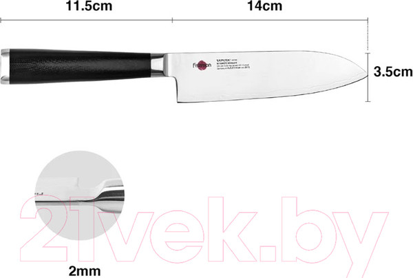 Изображение товара Нож Fissman Kensei Musashi 2573