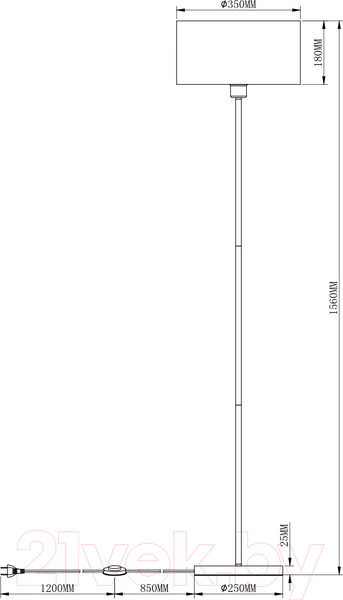 Изображение товара Торшер Moderli Massa / V10499-1F