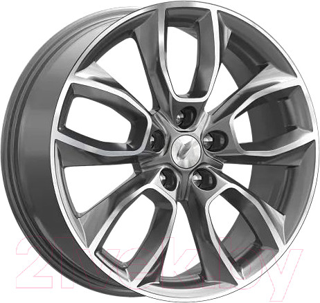 Изображение товара Литой диск K&K Premium КР001 X-Trail 18x7" 5x114.3мм DIA 66.1мм ET 45мм (Diamond Gloss Graphite)