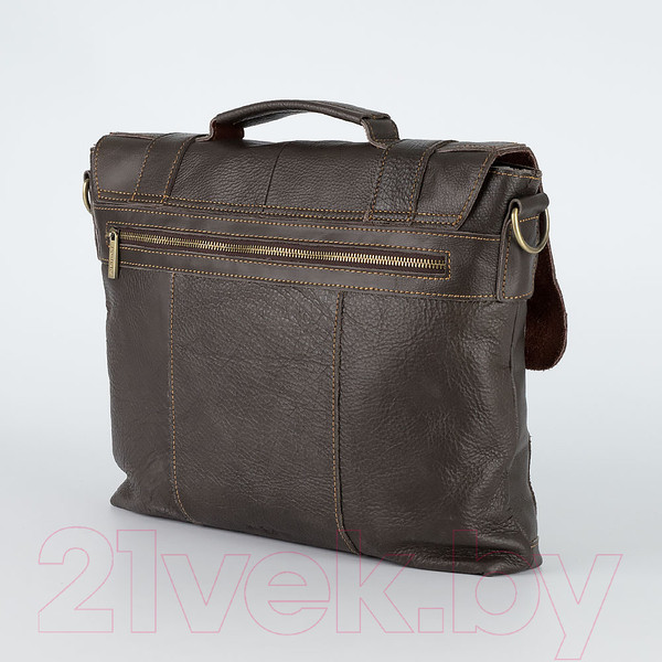 Изображение товара Сумка Poshete 253-01256-26-DBW (коричневый)