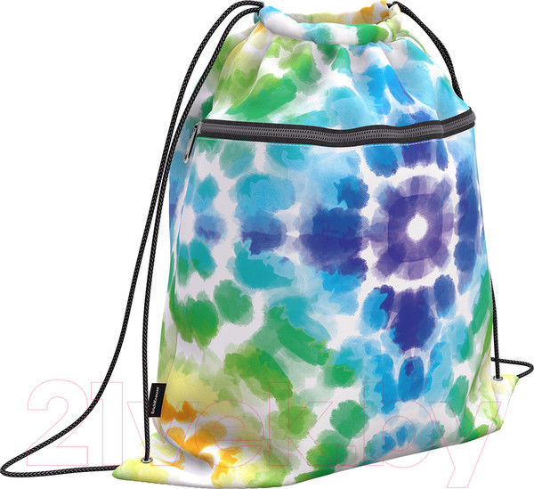 Изображение товара Мешок для обуви Erich Krause Green Tie-Dye / 57043