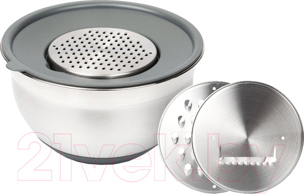 Изображение товара Миска Attribute Grate It / ASG003 (3л, с крышкой)