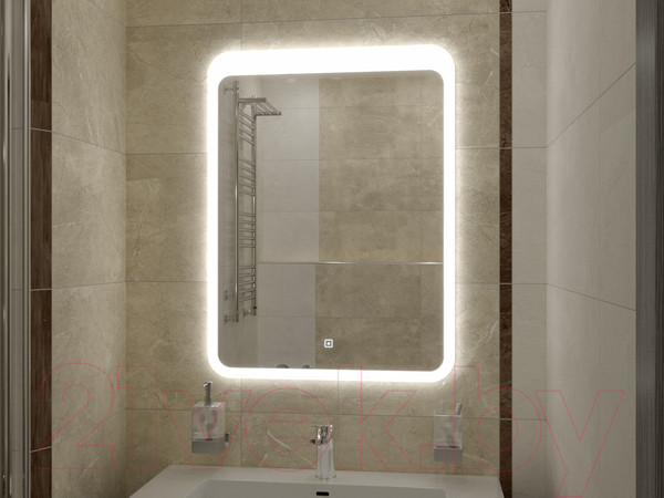 Изображение товара Зеркало Континент Lacio Led 50x70