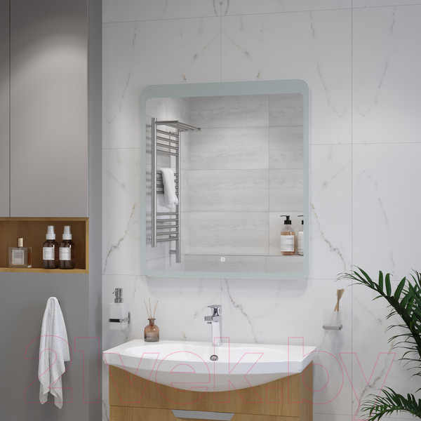 Изображение товара Зеркало Континент Lacio Led 80x90