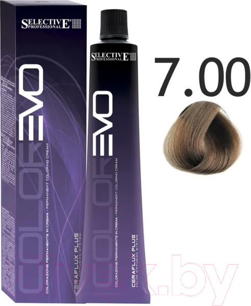 Изображение товара Крем-краска для волос Selective Professional Colorevo 7.00 / 84700 (100мл, блондин глубокий)