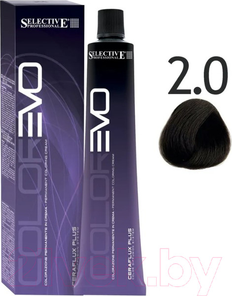 Изображение товара Крем-краска для волос Selective Professional Colorevo 2.0 / 84002 (100мл, брюнет)