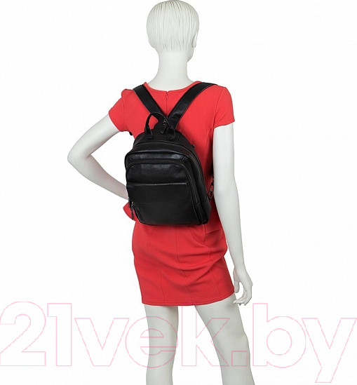 Изображение товара Рюкзак Francesco Molinary 356-Q8120-2-BLK (черный)