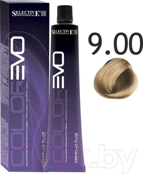 Изображение товара Крем-краска для волос Selective Professional Colorevo 9.00 / 849001 (100мл, очень светлый блондин глубокий )