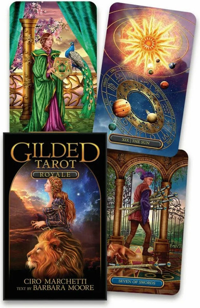 Изображение товара Гадальные карты Llewellyn Gilded Tarot Royale / LW054