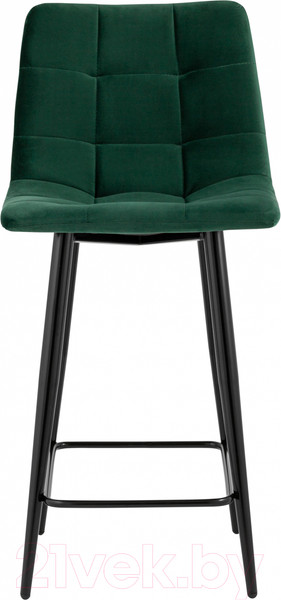 Изображение товара Стул барный Stool Group Джанго полубарный / vd-django-b19 (велюр зеленый)