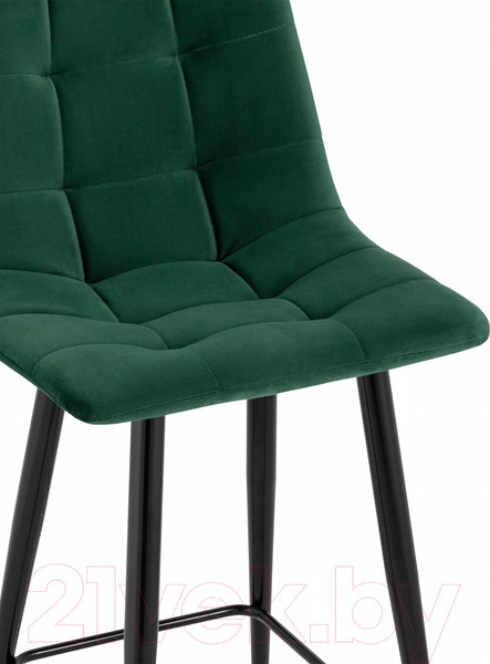Изображение товара Стул барный Stool Group Джанго полубарный / vd-django-b19 (велюр зеленый)