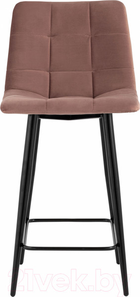 Изображение товара Стул барный Stool Group Джанго полубарный / vd-django-b15 (велюр пыльно-розовый)