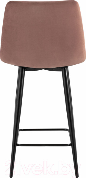 Изображение товара Стул барный Stool Group Джанго полубарный / vd-django-b15 (велюр пыльно-розовый)