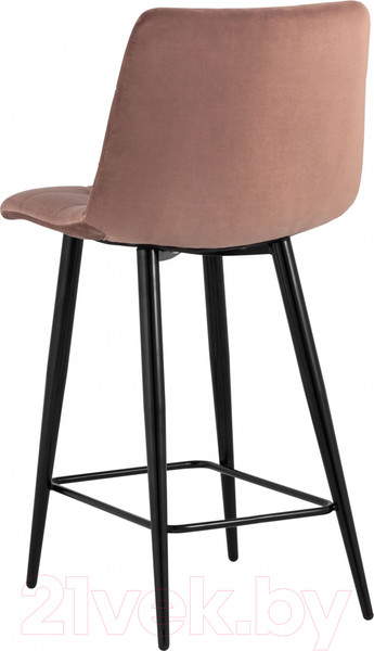 Изображение товара Стул барный Stool Group Джанго полубарный / vd-django-b15 (велюр пыльно-розовый)