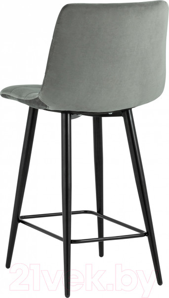 Изображение товара Стул барный Stool Group Джанго полубарный / vd-django-b26 (велюр серый)