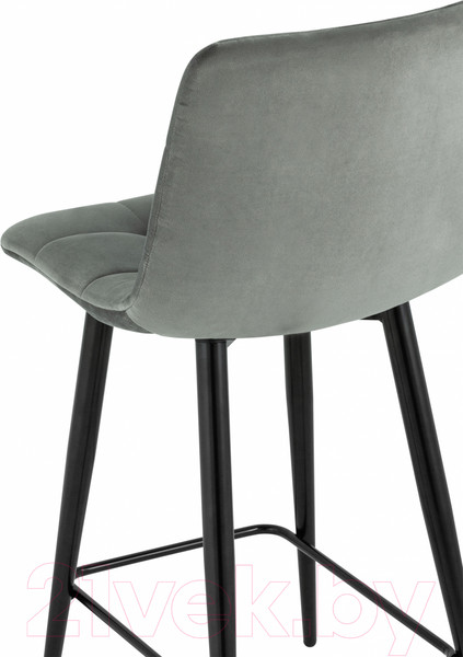 Изображение товара Стул барный Stool Group Джанго полубарный / vd-django-b26 (велюр серый)