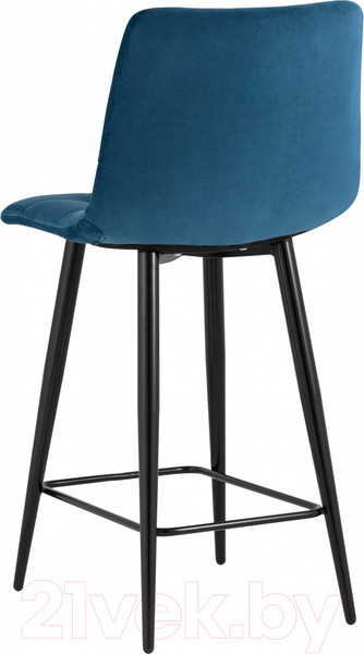 Изображение товара Стул барный Stool Group Джанго полубарный / vd-django-b29 (велюр синий)
