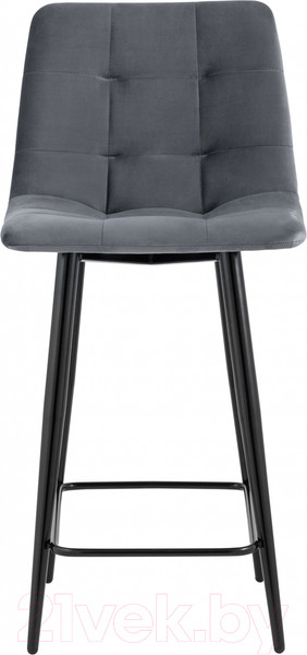 Изображение товара Стул барный Stool Group Джанго полубарный / vd-django-b27 (велюр темно-серый)