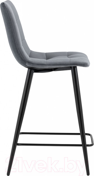 Изображение товара Стул барный Stool Group Джанго полубарный / vd-django-b27 (велюр темно-серый)