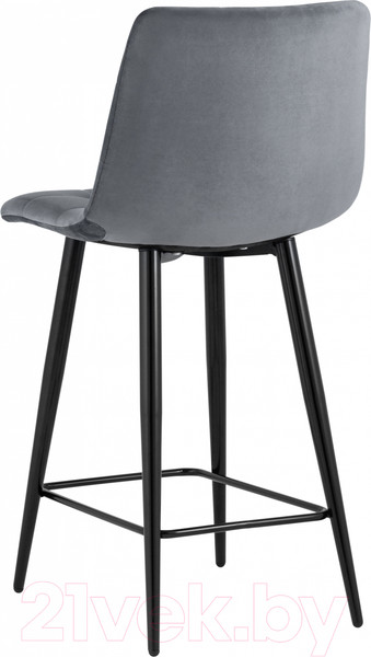 Изображение товара Стул барный Stool Group Джанго полубарный / vd-django-b27 (велюр темно-серый)