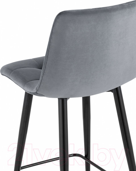 Изображение товара Стул барный Stool Group Джанго полубарный / vd-django-b27 (велюр темно-серый)