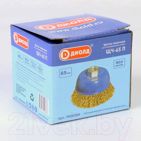 Изображение товара Щетка для электроинструмента Диолд 90042004