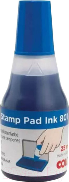 Изображение товара Краска штемпельная Colop 801/c (25мл, синий)