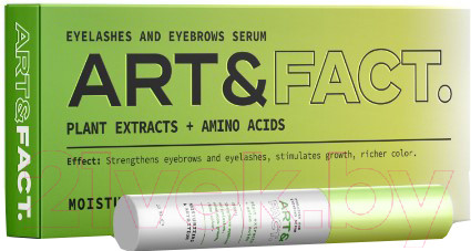 Изображение товара Сыворотка для ресниц Art&Fact Plant Extracts + Amino Acids активатор роста (13мл)