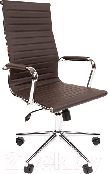 Изображение товара Кресло офисное Chairman 755 (экопремиум коричневый)