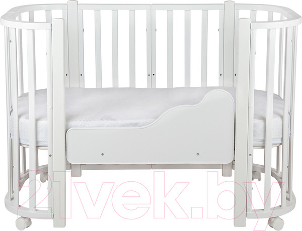 Изображение товара Детская кроватка INDIGO Baby Lux 3 в 1 (белый)
