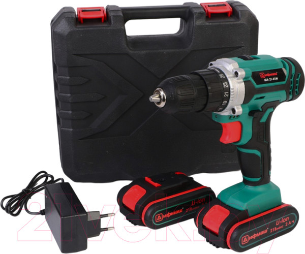 Изображение товара Аккумуляторная дрель-шуруповерт Дифмаш ША-21-01 М (01022421)