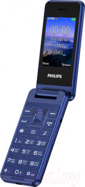 Изображение товара Мобильный телефон Philips Xenium E2601 CTE2601BU/00 (синий)