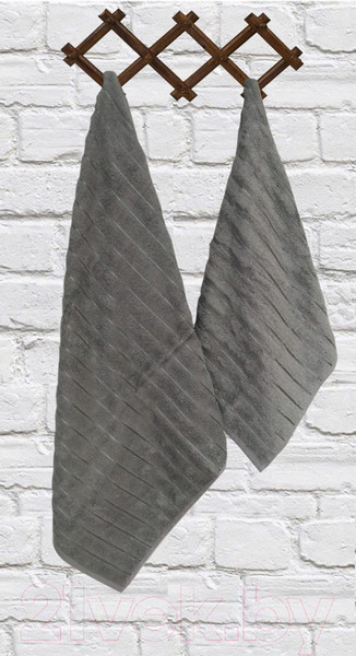 Изображение товара Полотенце Arya Defna / 8680943224514 (70x140, серый)