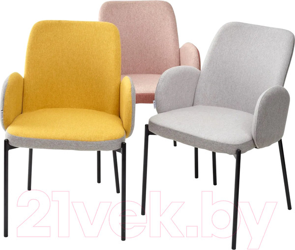 Изображение товара Стул M-City Nikki / HDC034VF109VF110 (VF109 розовый/VF110 брусничный)
