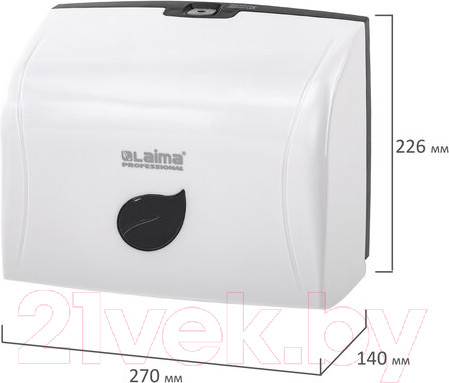 Изображение товара Диспенсер Laima Professional Eco / 606548 (белый)
