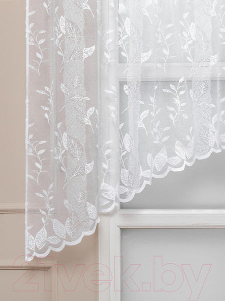 Изображение товара Гардина Amore Mio Арка жаккардовый RR M 3074 300x170 / 26208 (белый)