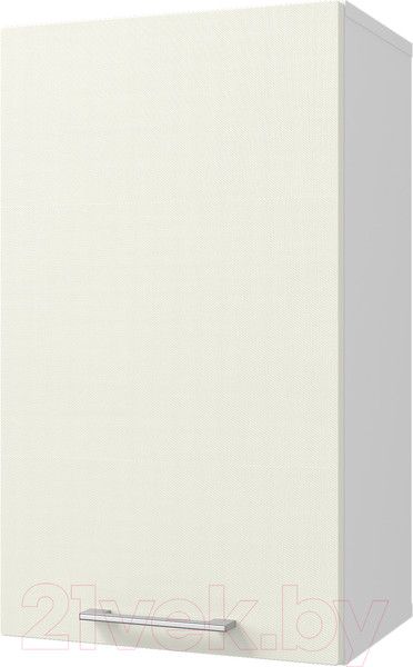 Изображение товара Шкаф навесной для кухни Горизонт Мебель Оптима 45 (холст молоко)