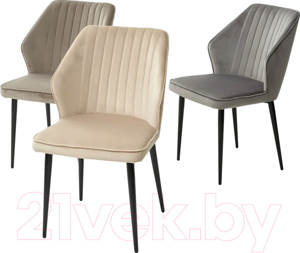 Изображение товара Стул M-City Seattle-V / 461MC03827 (латте 25/черный)