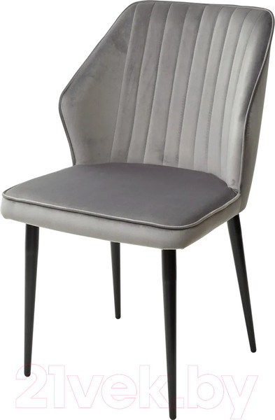 Изображение товара Стул M-City Seattle-V / 461MC03826 (светло-серый 26/черный)