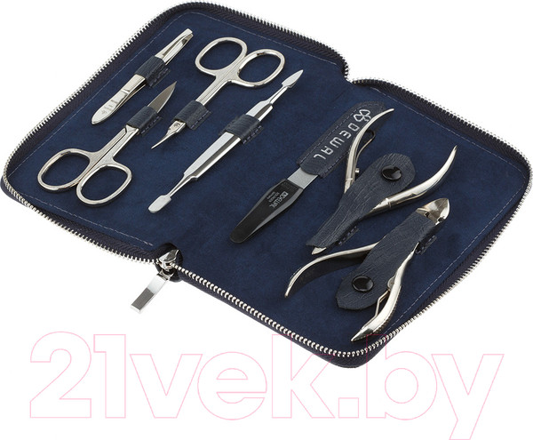 Изображение товара Набор для маникюра Dewal 904BLUE (синий)