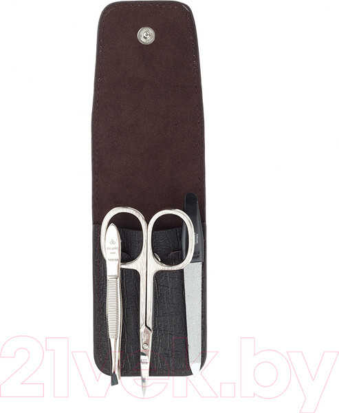 Изображение товара Набор для маникюра Dewal 900BROWN (коричневый)