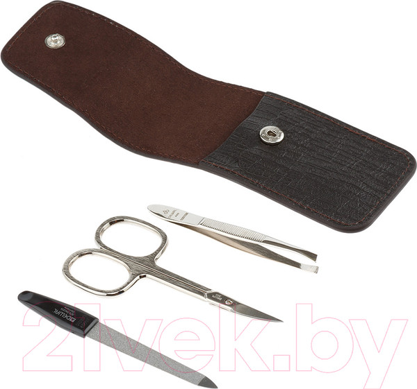 Изображение товара Набор для маникюра Dewal 900BROWN (коричневый)