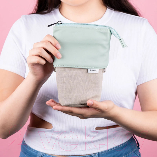 Изображение товара Косметичка Miniso 0204 (зеленый)