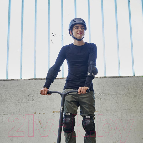 Изображение товара Комплект защиты Hudora Biomechanisches Protektoren Set Pro / 83058 (XL, Schwarz)