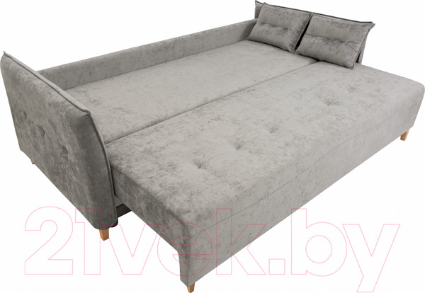 Изображение товара Диван KRONES Цезарь 3 (велюр кофейно-серый)