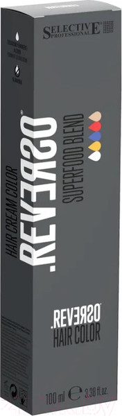Изображение товара Крем-краска для волос Selective Professional Reverso Superfood 4.0 / 89004 (100мл, каштановый)