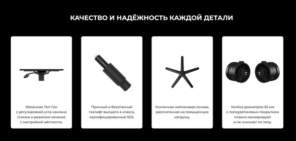 Изображение товара Кресло геймерское AndaSeat Phantom 3 / AD18Y-06-G-F (серый)