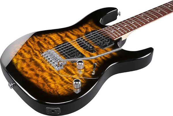 Изображение товара Электрогитара Ibanez GRX70QA-SB