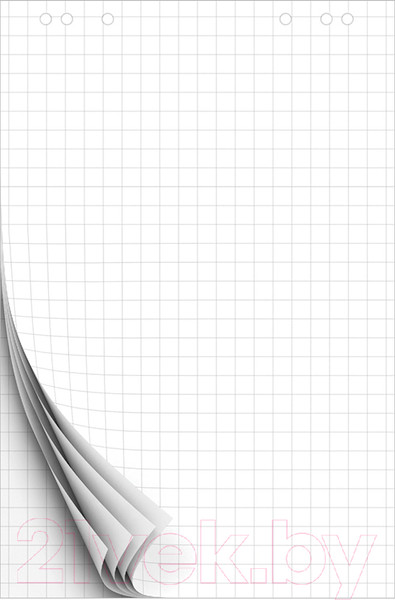 Изображение товара Бумага для флипчарта OfficeSpace 257323 (50л)